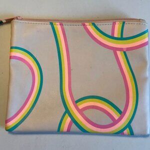 Retro Art Deco Neon Makeup Bag